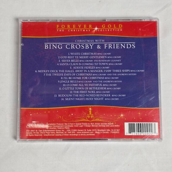 Bing Crosby & Friends Christmas Collection CD - Picture 4 of 4